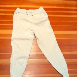 Tommy John sweater long jogger color: coconut milk size small NWT